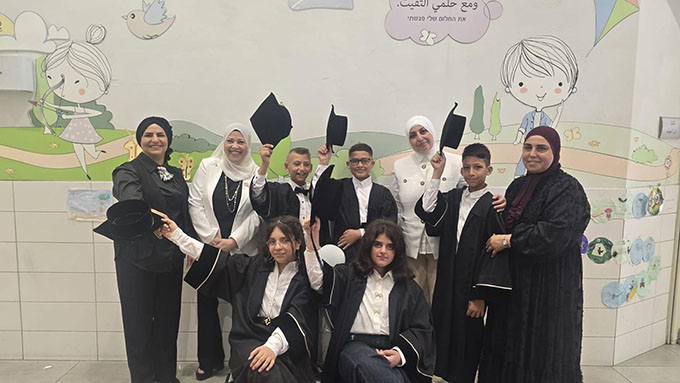 تخريج الفوج الثامن والعشرون في مدرسة المستقبل الابتدائية في جلجولية 